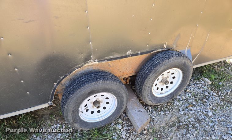 image for item EE8555 2019 United Trailers enclosed cargo trailer