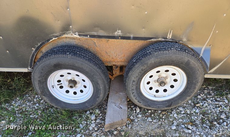 image for item EE8555 2019 United Trailers enclosed cargo trailer