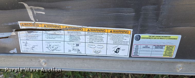 image for item EE8555 2019 United Trailers enclosed cargo trailer