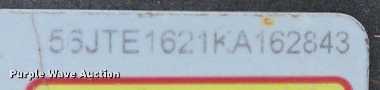 image for item EE8555 2019 United Trailers enclosed cargo trailer