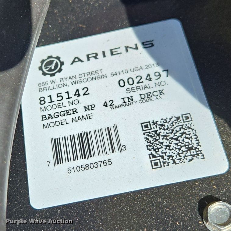 image for item EE8571 Gravely  ZT42 ZTR lawn mower