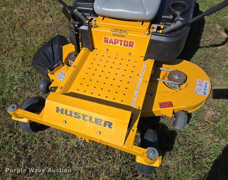 image for item EE8572 2014 Hustler  Raptor  ZTR lawn mower