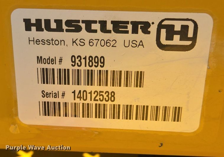 image for item EE8572 2014 Hustler  Raptor  ZTR lawn mower