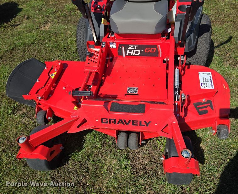 image for item EE8573 Gravely  ZT HD-60  ZTR lawn mower
