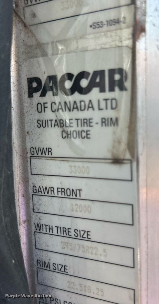 image for item EG1064 2013 Peterbilt  337 delivery truck