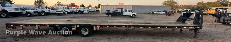 image for item EG1068 2015 Big Tex 22GN-40BK equipment trailer