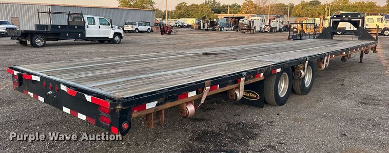 image for item EG1068 2015 Big Tex 22GN-40BK equipment trailer