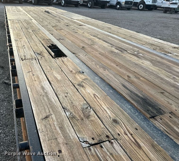 image for item EG1068 2015 Big Tex 22GN-40BK equipment trailer