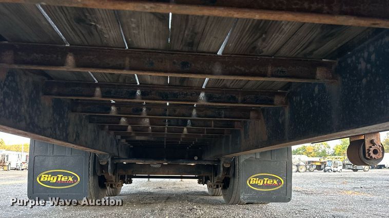 image for item EG1068 2015 Big Tex 22GN-40BK equipment trailer