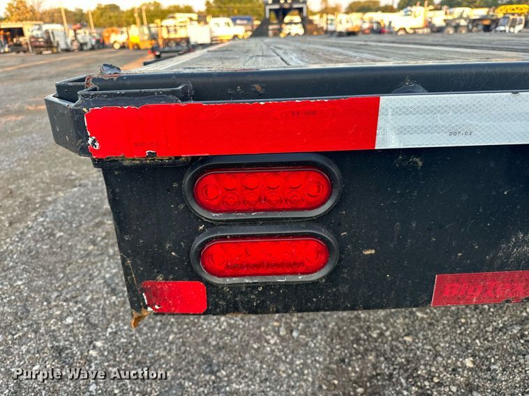 image for item EG1068 2015 Big Tex 22GN-40BK equipment trailer