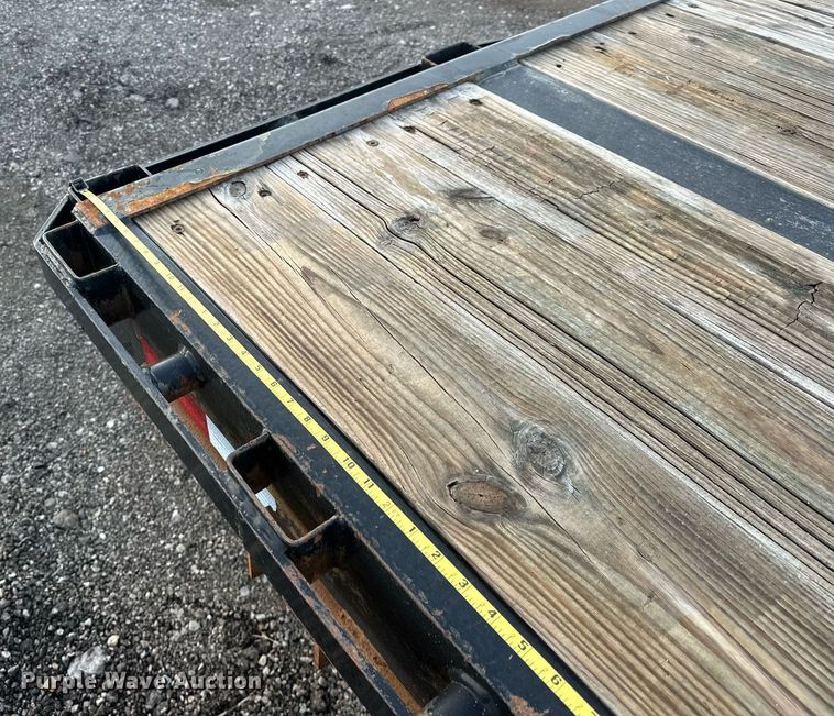 image for item EG1068 2015 Big Tex 22GN-40BK equipment trailer