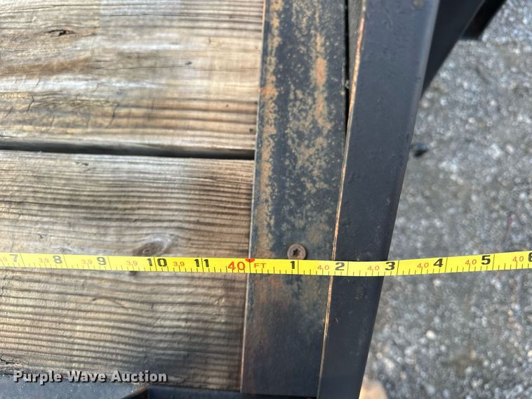 image for item EG1068 2015 Big Tex 22GN-40BK equipment trailer