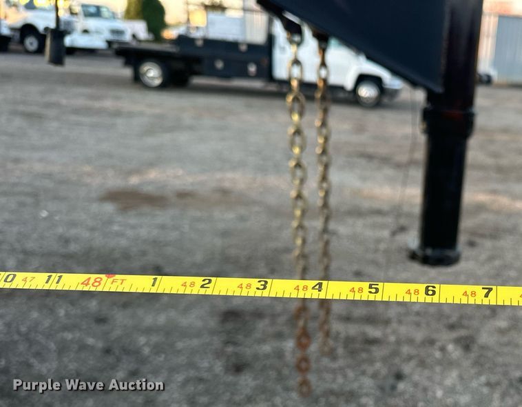 image for item EG1068 2015 Big Tex 22GN-40BK equipment trailer