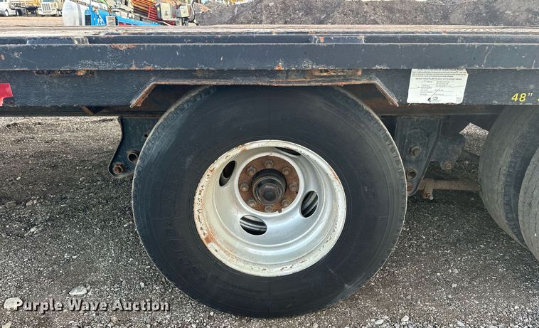 image for item EG1068 2015 Big Tex 22GN-40BK equipment trailer