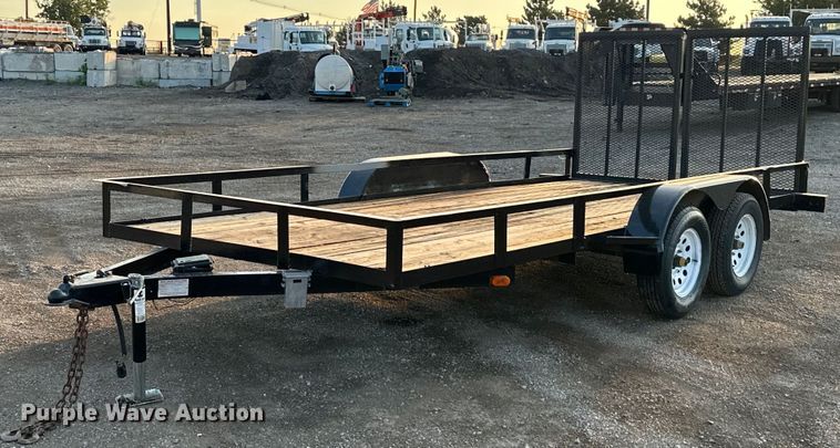 image for item EG1069 2008 Bulldog 716E utility trailer