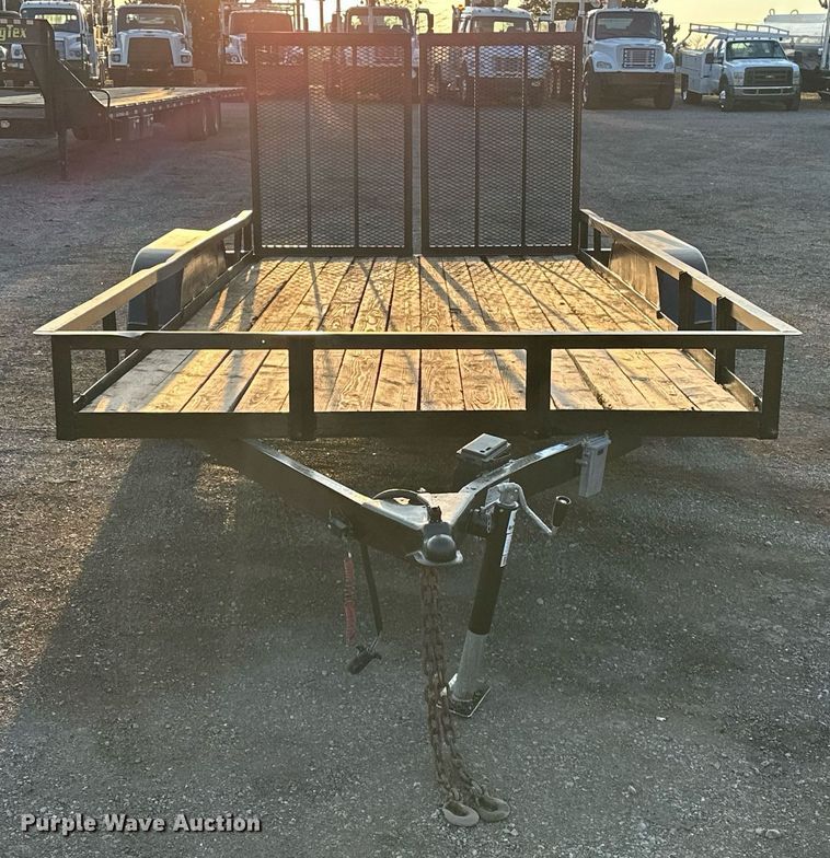 image for item EG1069 2008 Bulldog 716E utility trailer