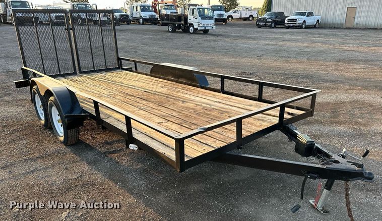 image for item EG1069 2008 Bulldog 716E utility trailer