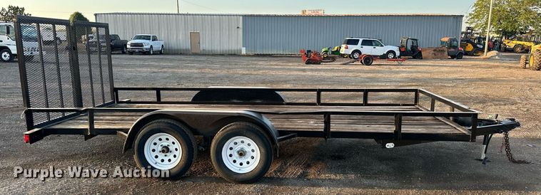 image for item EG1069 2008 Bulldog 716E utility trailer