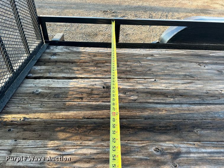 image for item EG1069 2008 Bulldog 716E utility trailer