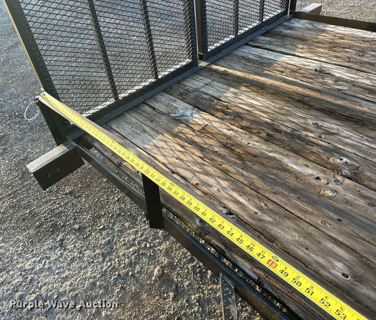 image for item EG1069 2008 Bulldog 716E utility trailer