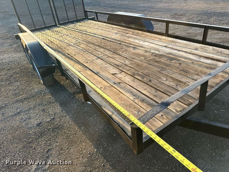 image for item EG1069 2008 Bulldog 716E utility trailer