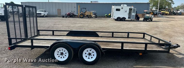 image for item EG1075 2014 Bulldog  716E utility trailer