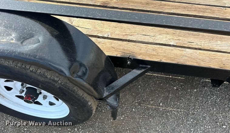 image for item EG1075 2014 Bulldog  716E utility trailer