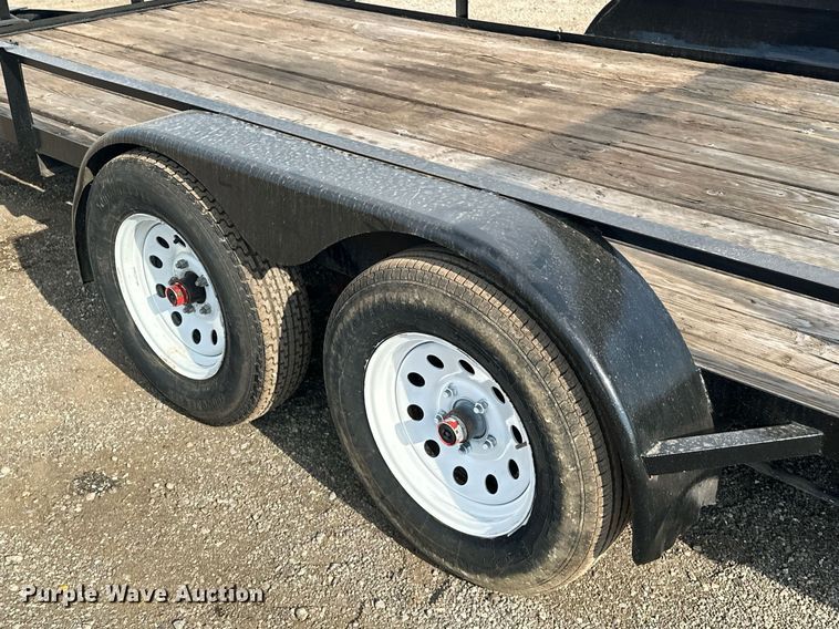 image for item EG1075 2014 Bulldog  716E utility trailer