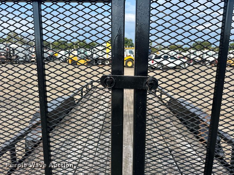 image for item EG1075 2014 Bulldog  716E utility trailer