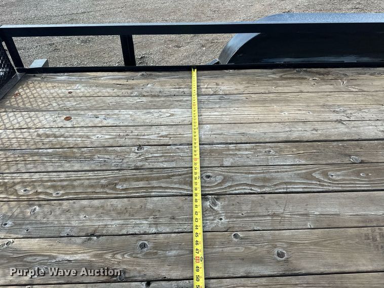 image for item EG1075 2014 Bulldog  716E utility trailer