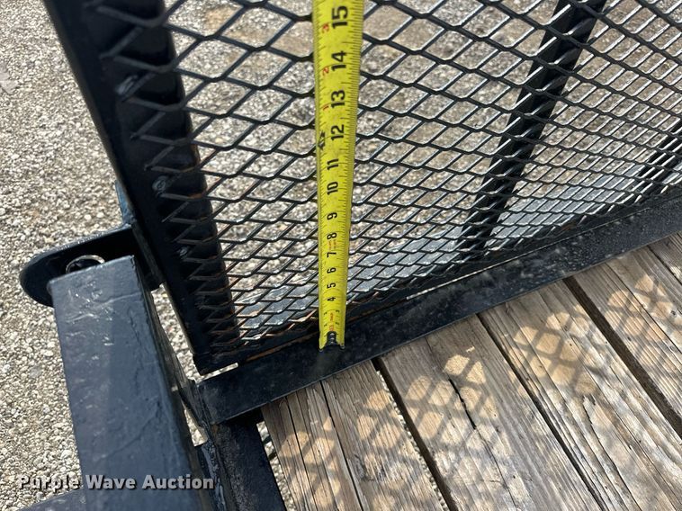 image for item EG1075 2014 Bulldog  716E utility trailer