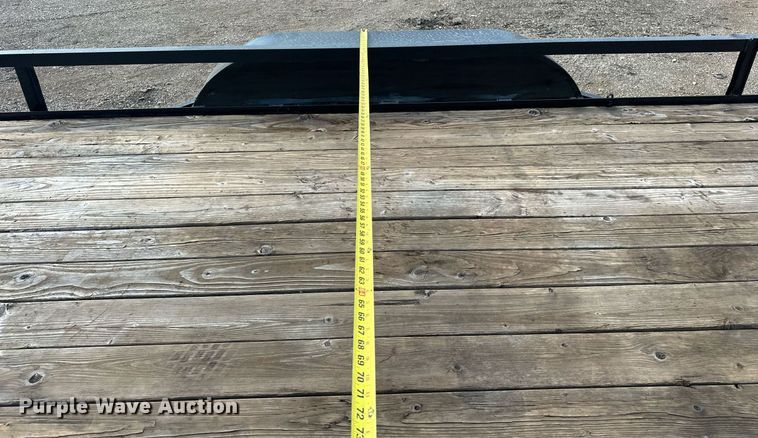 image for item EG1075 2014 Bulldog  716E utility trailer