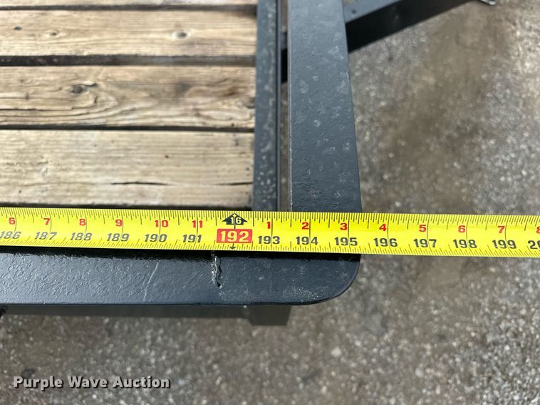 image for item EG1075 2014 Bulldog  716E utility trailer