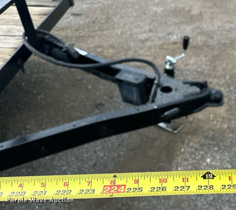 image for item EG1075 2014 Bulldog  716E utility trailer