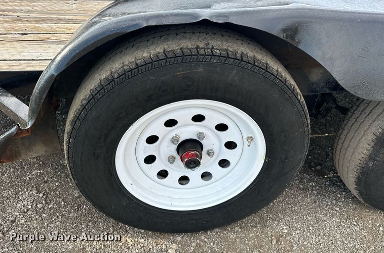 image for item EG1075 2014 Bulldog  716E utility trailer