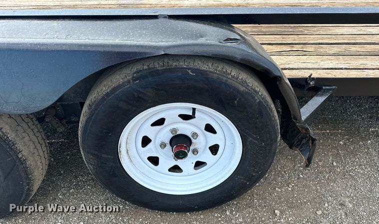 image for item EG1075 2014 Bulldog  716E utility trailer