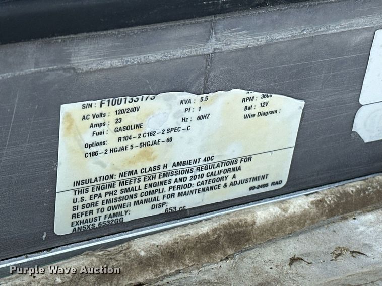 image for item EG1076 2010 Forest River  fiber optic trailer 