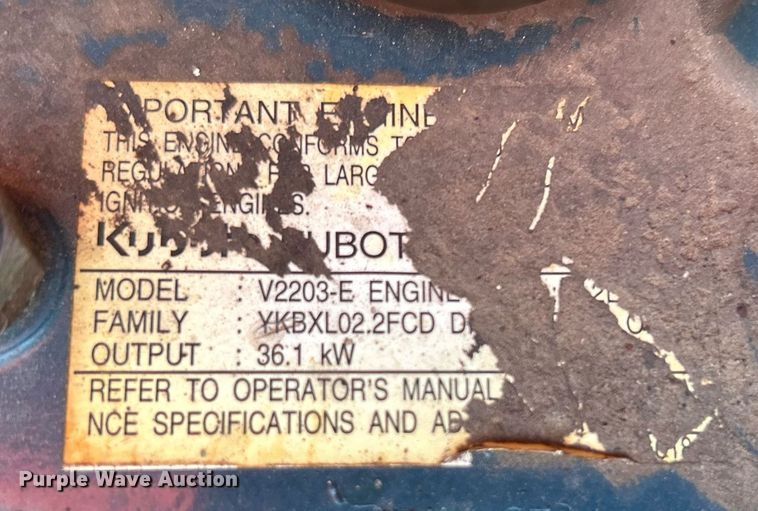 image for item EG1095 2000 Moffett M5000 forklift