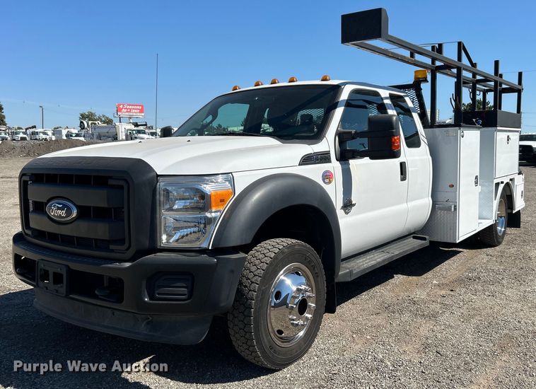 image for item EG1101 2012 Ford F550 Super Duty  SuperCab utility/ service truck