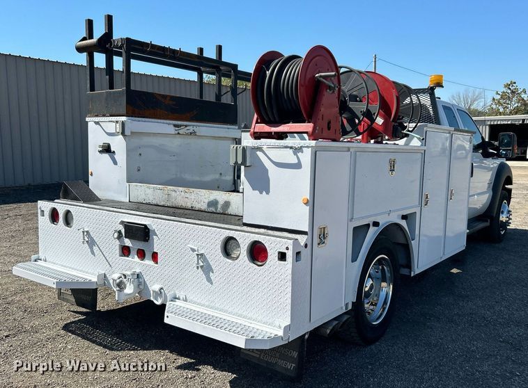 image for item EG1101 2012 Ford F550 Super Duty  SuperCab utility/ service truck