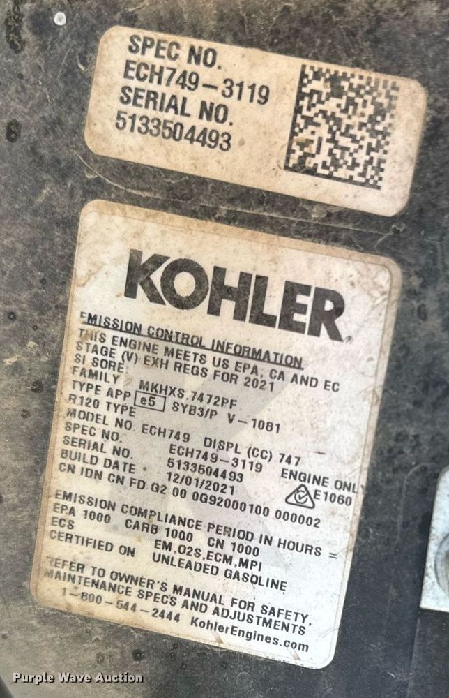 image for item EI4044 2022 Walker B27i ZTR lawn mower