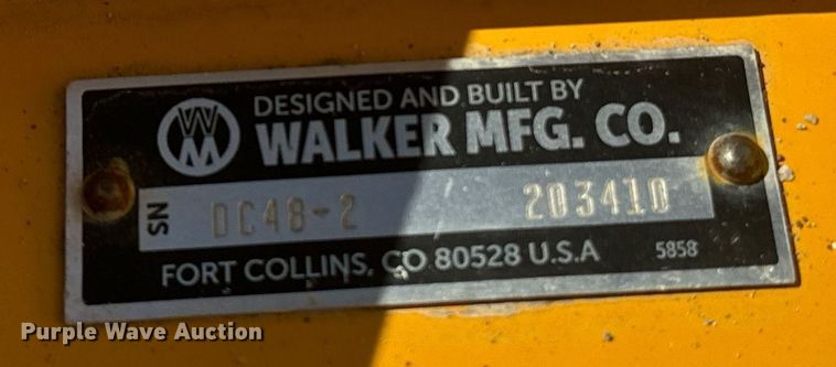 image for item EI4046 2022 Walker T27i ZTR lawn mower