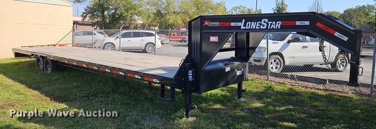 image for item EI8315 2022 Nationwide Trailers Lone Star equipment trailer