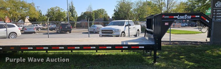 image for item EI8315 2022 Nationwide Trailers Lone Star equipment trailer