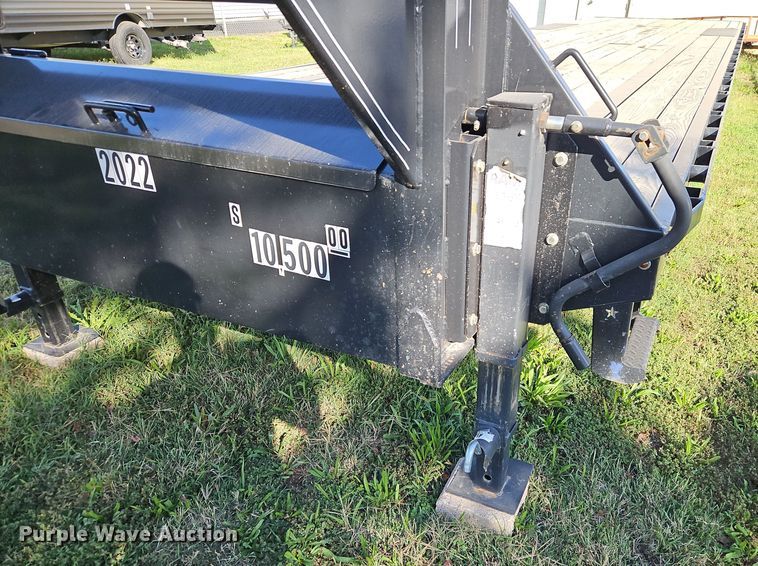 image for item EI8315 2022 Nationwide Trailers Lone Star equipment trailer