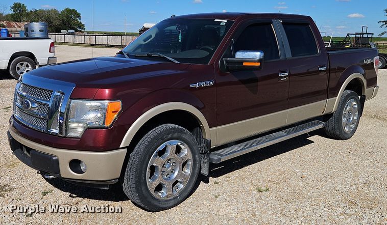 image for item EI8403 2010 Ford F150 Lariat SuperCrew pickup truck