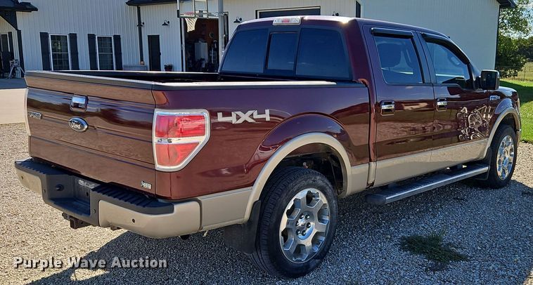 image for item EI8403 2010 Ford F150 Lariat SuperCrew pickup truck