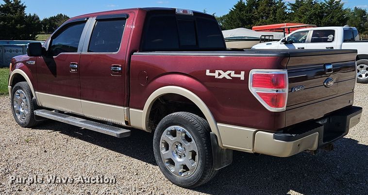 image for item EI8403 2010 Ford F150 Lariat SuperCrew pickup truck