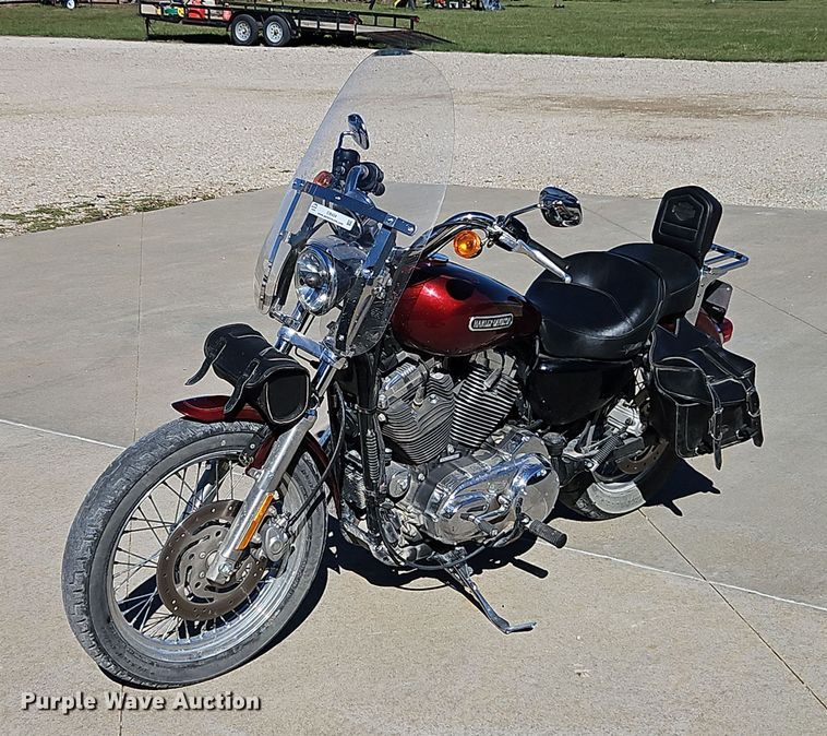 image for item EI8404 2009 Harley Davidson XL1200L Sportster Low motorcycle