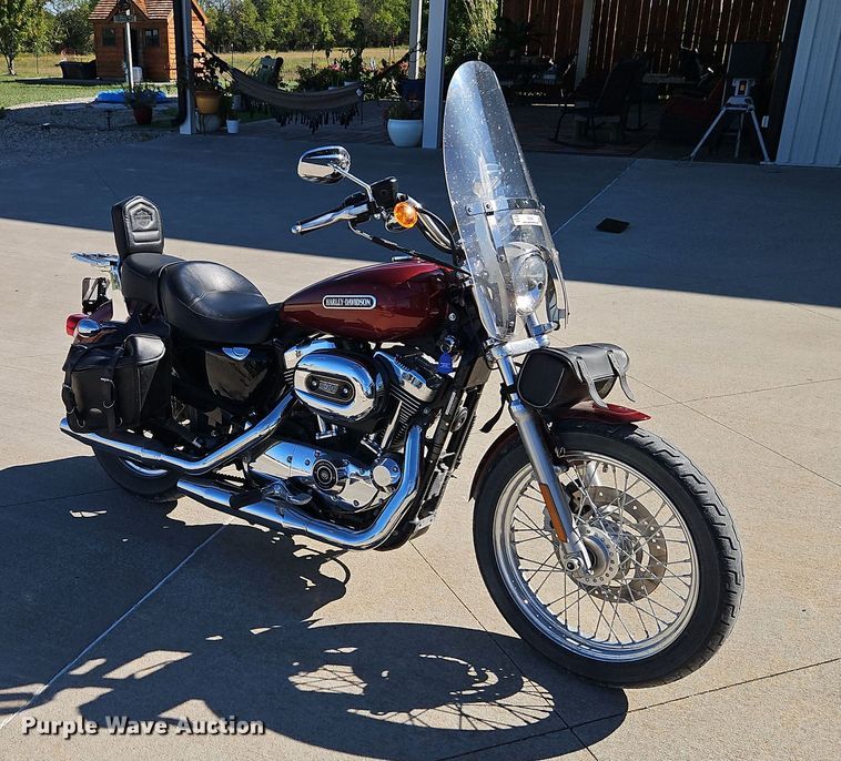 image for item EI8404 2009 Harley Davidson XL1200L Sportster Low motorcycle